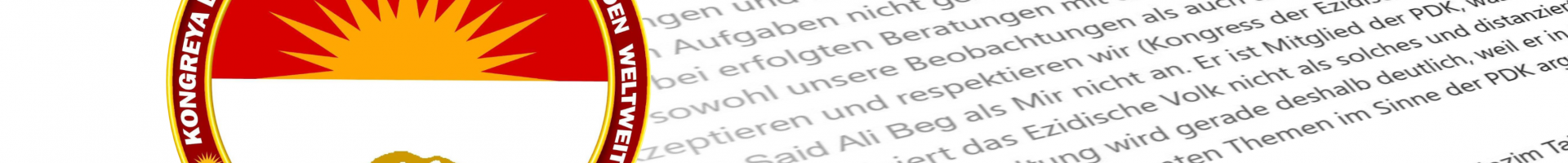 Statement Regarding Kurdish Dictatorship and Foreign Domination over the Yezidi Nation