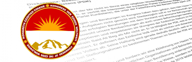 Statement Regarding Kurdish Dictatorship and Foreign Domination over the Yezidi Nation